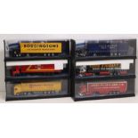 Corgi: A collection of six cased Corgi: Modern Trucks to comprise: Tate & Lyles, Boddingtons,