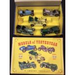 Matchbox: A boxed Matchbox Yesteryear G-6 Gift Set. Rare set containing five Yesteryear vehicles all