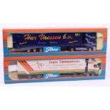 Tekno: A boxed Tekno diecast, Han Vaessen lorry, 1:50 Scale, Made in Holland. Vehicle appears in