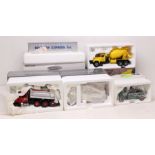 First Gear: A collection of five boxed First Gear models, 1:34 Scale, to comprise: Heavy-Duty Dump