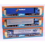 Tekno: A boxed Tekno diecast, Nedlloyd lorry, 1:50 Scale, Made in Holland. Together with another
