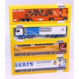 Lion Toys: A collection of four boxed Lion Toys, diecast lorries, 1:50 Scale, Made in Holland, to