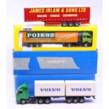 Diecast: A collection of three boxed diecast vehicles to comprise: Lion Toys, Poiesz Supermarkten