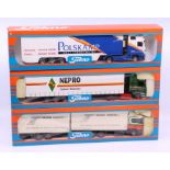 Tekno: A boxed Tekno diecast, Polskamp lorry, 1:50 Scale, Made in Holland. Together with another