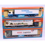 Tekno: A boxed Tekno diecast, MSAS Logistics lorry, 1:50 Scale, Made in Holland. Together with