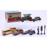 Dinky: A collection of assorted unboxed, playworn, diecast vehicles to include: Vanguard,