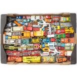 Diecast: A collection of assorted diecast, playworn vehicles to include: Spot-on Austin Taxi,