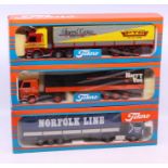 Tekno: A boxed Tekno diecast, P.T.S. Speed Cargo lorry, 1:50 Scale, Made in Holland. Together with a