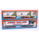 Tekno: A boxed Tekno diecast, John Miller Transport lorry, 1:50 Scale, Made in Holland. Vehicle