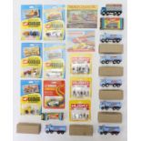 Diecast: A collection of assorted diecast boxed and carded vehicles to include: six various Corgi