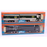 Tekno: A boxed Tekno diecast, Cargoboss lorry and trailer, 1:50 Scale, Made in Holland, Vehicle