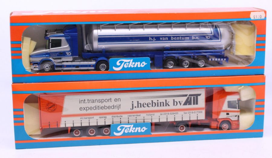 Tekno: A boxed Tekno diecast, J. Heebink lorry, 1:50 Scale, Made in Holland. Vehicle appears in very