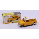 Dinky: A boxed Dinky Toys, AA Mini Van, 274, yellow livery with with roof, box has slight