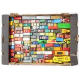Matchbox: A collection of assorted unboxed, playworn, Matchbox diecast vehicles to include: many