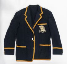 An MCC touring blazer by Simpsons of Piccadilly, worn by Derek Shackleton (Hampshire) for the 1951-