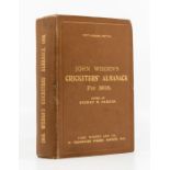 1905 Wisden Cricketers Almanack, original hardback with gilt lettering, lightly annotated in pencil,