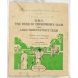 A ring bound folder charting the illustrious playing career of Derek Shackleton (Hampshire CCC and