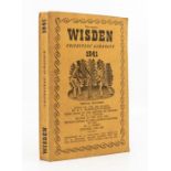 1941 Wisden Cricketers Almanack, linen covers, annotated in pencil, overall a nice copy (only 3200