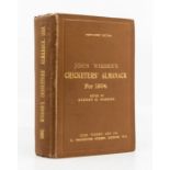 1904 Wisden Cricketers Almanack, original hardback with gilt lettering to boards and spine, front