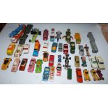 Large collection of toy cars