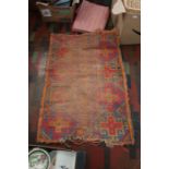 An interesting collection of Persian rugs and mats