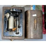 Edison standard phonograph with case