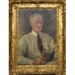 Monica Maclvor (1881 - 1939) Half length portrait of Col. Peter O'Connor Oil on canvas, signed lower
