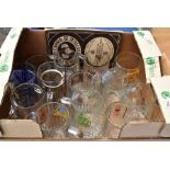 Collection of Derby CAMRA beer festival glasses, 1980s etc,