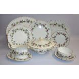 A Royal Worcester ‘Bacchanal’ Dinner service, comprising of, two oval platters, two tureens and