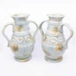A pair of Art Deco Beswick vases