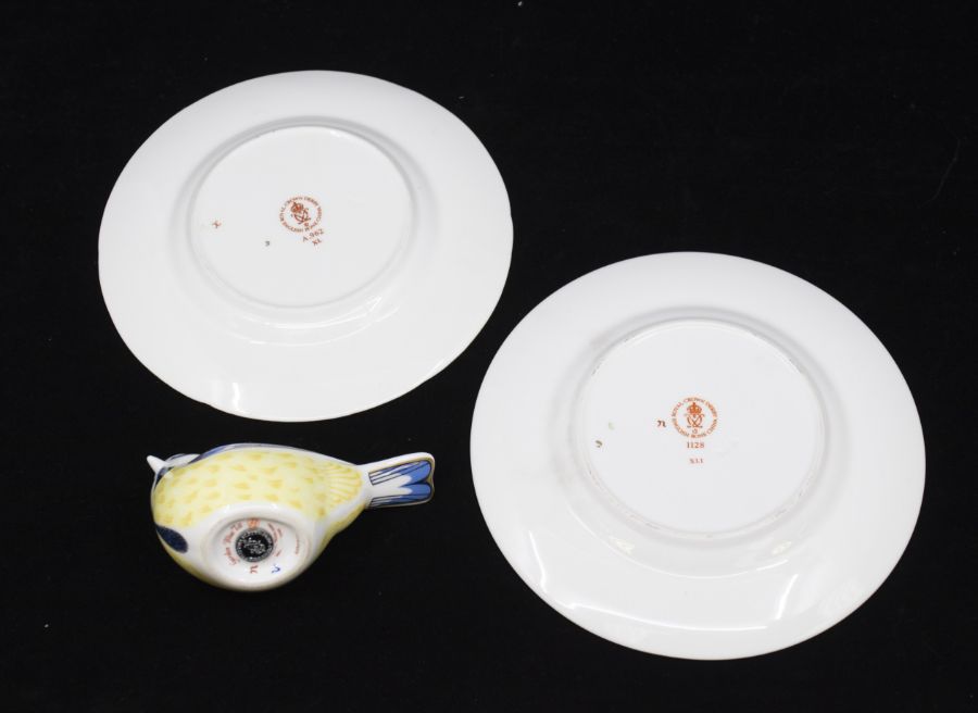 A quantity of Royal Crown Derby to include both first and second quality including plates in Olde - Image 2 of 6