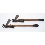 African Tribal Interest - two spears and two throwing axes, from Zambia