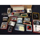 A qty of vintage lighters, mostly boxed, some novelty designs