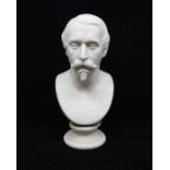 After D Brucciani, a bust, press moulded, approx 22cm high