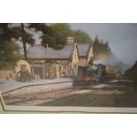 Don Breckon, Much Wenlock, signed limited edition print, 518/750; Geldart, signed limited edition