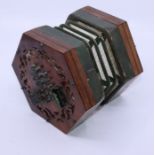 A 19th cent Concertina probably Lachenal