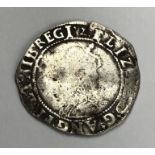 Elizabeth I Shilling 1602. Seventh issue, initial mark 2.