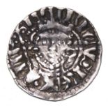 Henry III Penny.   Phase III, 1250-72 AD. Silver, 1.43 grams. 19.01 mm. Crowned facing bust with