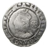 Elizabeth I Sixpence.   Third & Fourth Issues, 1561-77 AD. Silver, 2.84 grams. 25.18 mm. Crowned