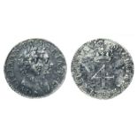 William & Mary groat. 19mm, 1.94g.