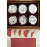 Rare Set of Royal Mint Great Seals of the Realm, in Original presentation box with Certificate of