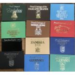 Royal Mint Proof coin sets for 1979, 1981 Guernsey, 1980, 1981 Jersey, USA 1979 proof set, 1980,