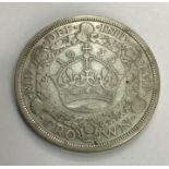 George V 1936 Wreath Crown 27.6g, 38mm, 2.8mm edge. (heavy wear to surface but I would say genuine)