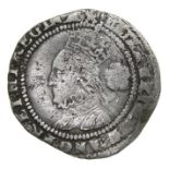Elizabeth I Threepence.   Third & Fourth Issues, 1561-77 AD. Silver, 1.36 grams. 18.32 mm. Crowned