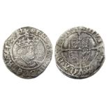 Henry VIII Halfgroat.  Second coinage, 1526-44 AD. Silver, 1.14 grams. 18.80 mm. Crowned bust right,
