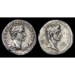 Gaius (Caligula), with Divus Augustus. AD 37-41, Lugdunum. Obv. C CAESAR AVG GERM P M TR POT COS,