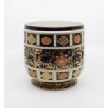 A 19th Century (maybe) Derby porcelain planter with Duesbury Imari pattern
