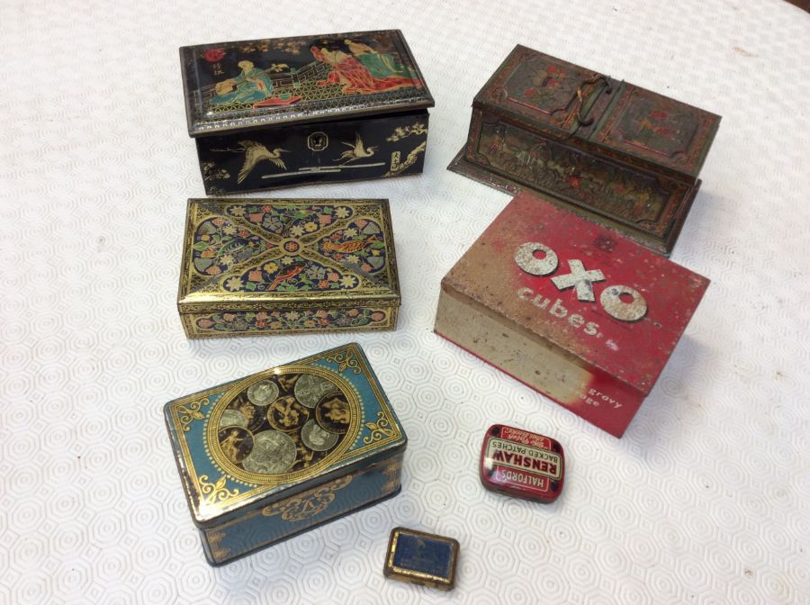 Early to mid 20th Century collection of tins