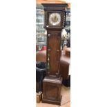 An early 20th Century long case clock