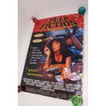 Signed Pulp Fiction Poster